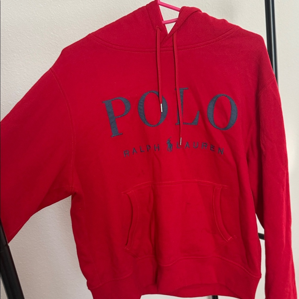 Polo by Ralph Lauren Bold Red Hoodie